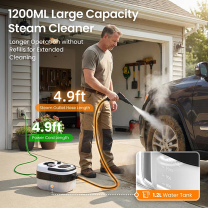2500W Handheld Steam Cleaner for Home